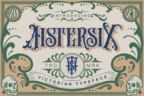Aistersix: A Bold Blackletter Font for Modern Branding