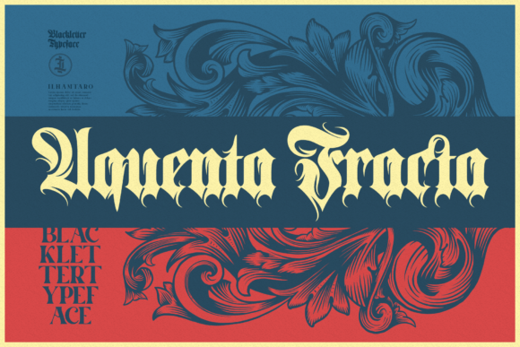 Aquenta Fracta: The Bold Typeface for Brand Confidence