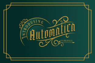 Automatica: The Blackletter Font for Bold Brand Impact