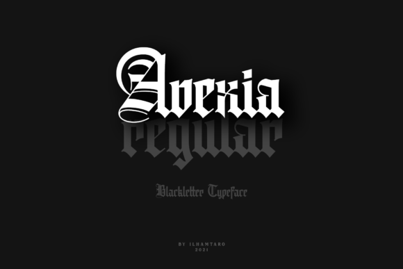 Avexia Font: A Bold Blackletter for Editorial Impact