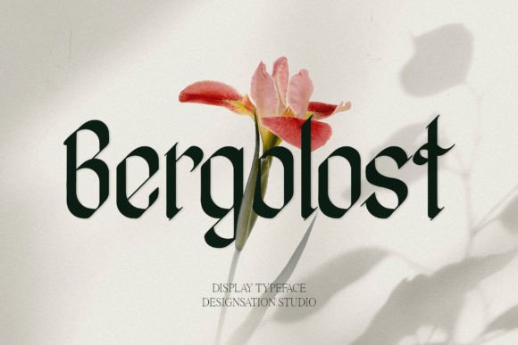 Bergolost: A Bold Blackletter Font for Modern Web Design