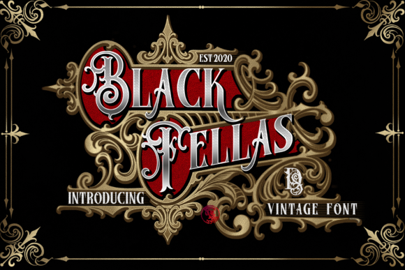 Black Fellas: A Bold Blackletter Font for Brand Identity