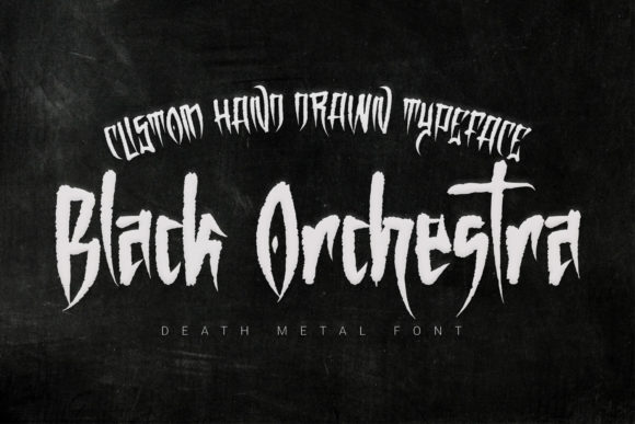 Black Orchestra Font: A Bold Typeface for Brand Identity