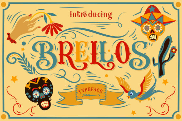 Brellos Font Review: Bold Blackletter for Web Headers