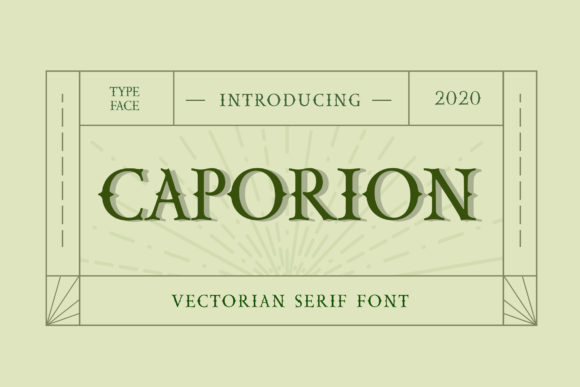 Caporion: A Casual Blackletter Typeface for Modern Editorial Design