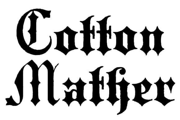 Cotton Mather: A Bold Blackletter for Modern Branding
