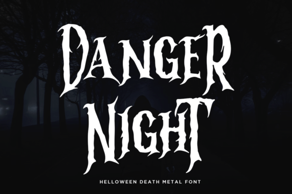 Danger Night Font: Bold Branding for Small Business