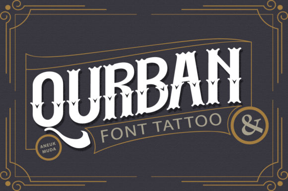 Elevate Your Brand with the Qurban Blackletter Font