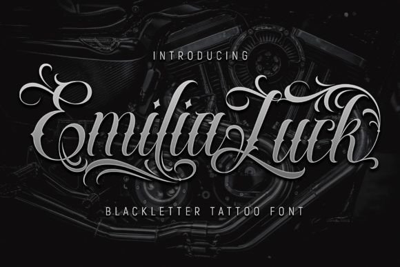 Emilia Luck: The Blackletter Font That Elevates Brand Identity