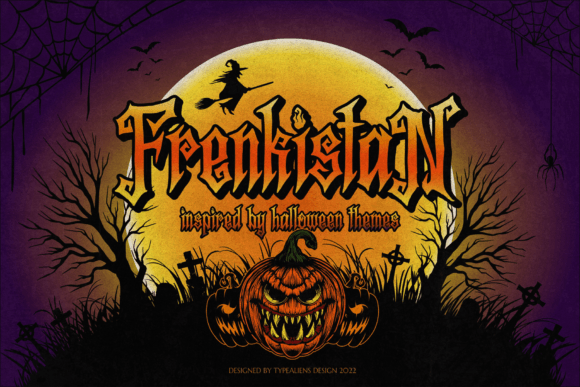 Frenkistan: A Blackletter Font for Makers
