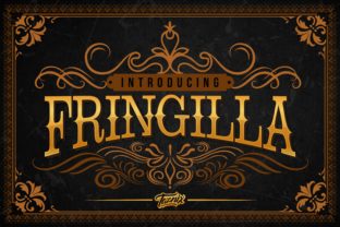 Fringilla Typeface: A Bold Serif for Unique Branding