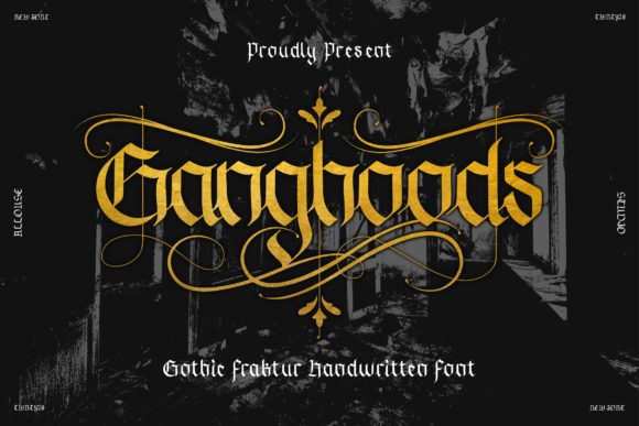 Ganghoods: The Blackletter Font That Elevates Your Brand
