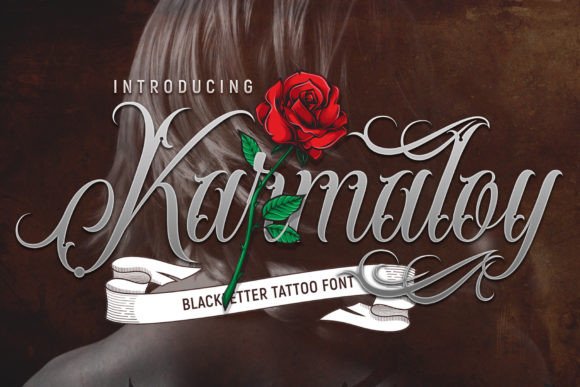 Karmaloy: The Blackletter Font for Bold Campaigns