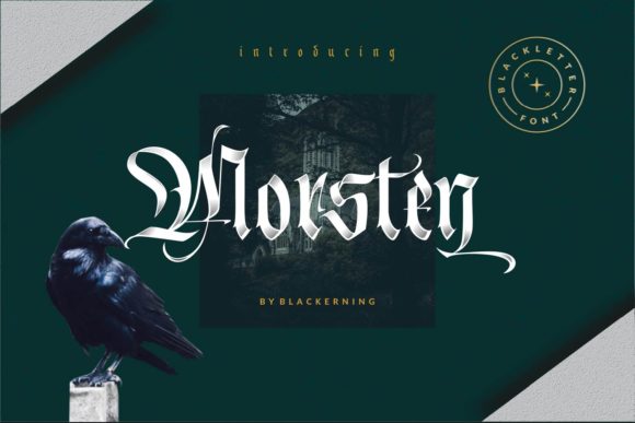 Morsten Review: A Bold Blackletter for Modern Branding
