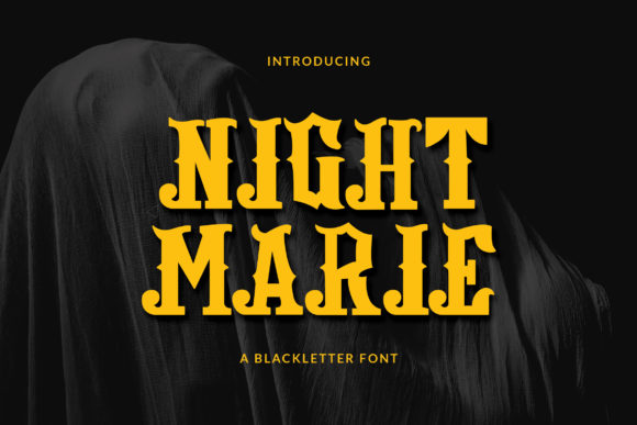 Night Marie: A Gothic Font for Bold Web Headers