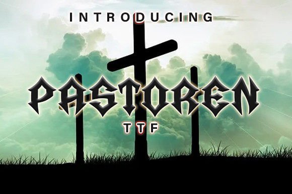Pastoren: A Bold Blackletter Font for Digital Impact