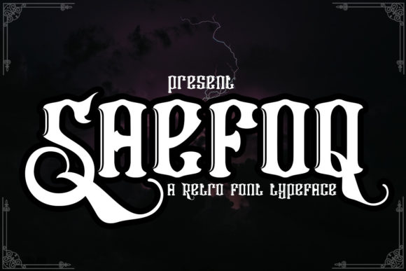 Saefoq Font Review: Bold Blackletter for Campaigns