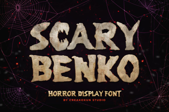 Scary Benko: A Designer's Take on Bold Blackletter