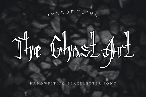 The Ghost Art Font: A Bold Typeface for Campaign Impact