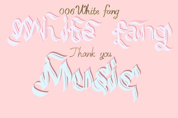 White Fang Font Review: Bold Blackletter for Web Headers
