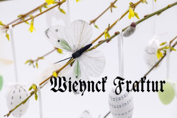 Wieynck Fraktur: A Bold Typeface for Brand Identity